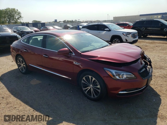 2017 Buick LaCrosse Premium with VIN 1G4ZS5SS1HU142032, listed as a Copart auction lot 69281554 with 17,820 mi miles and Clean Title. Bid and sale history available at carsss.com. Image 4.