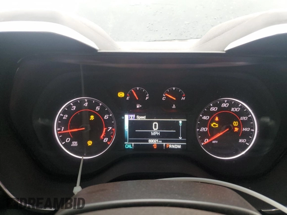 2017 Chevrolet Camaro 1LT with VIN 1G1FB3DS6H0122917, listed as a Copart auction lot 48069435 with 69,021 mi miles and Salvage Title. Bid and sale history available at carsss.com. Image 9.