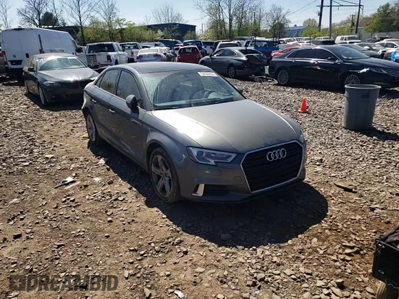 2017 Audi A3 Sedan Premium with VIN WAUAUHFF6H1034692, listed as a Copart auction lot 52635634 with 167,862 mi miles and Salvage Title. Bid and sale history available at carsss.com. Image 10.