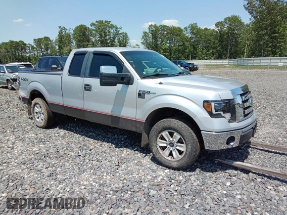 2011 Ford F-150 XL with VIN 1FTEX1EM0BFC72857, listed as a Copart auction lot 61140985 with 180,073 mi miles and Salvage title. Bid and sale history available at DreamBid. Image 4.