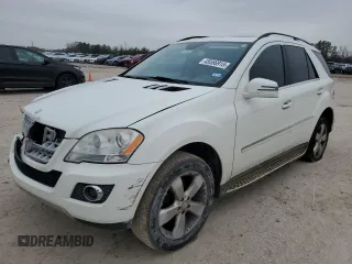 2011 Mercedes-Benz M 350 with VIN 4JGBB8GB2BA736424, listed as a Copart auction lot 45556915 with 110,706 mi miles and Salvage Title. Bid and sale history available at DreamBid. Image 1.