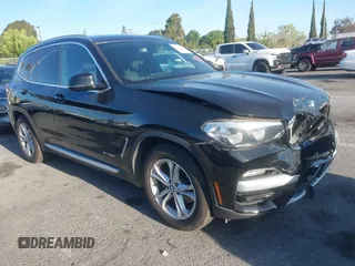 2018 BMW X3 xDrive30i with VIN 5UXTR9C50JLD63463, listed as a IAAI auction lot 41939254 with 91,754 mi miles and . Bid and sale history available at DreamBid. Image 1.