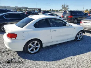 2009 BMW 1 Series 128i with VIN WBAUP73549VK76062, listed as a Copart auction lot 81888874 with Not Provided miles and Salvage Title. Bid and sale history available at carsss.com. Image 3.