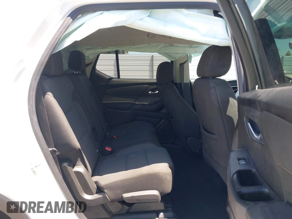 2020 Chevrolet Traverse LS with VIN 1GNERFKW8LJ321354, listed as a IAAI auction lot 42223452 with 52,499 mi miles and . Bid and sale history available at DreamBid. Image 8.
