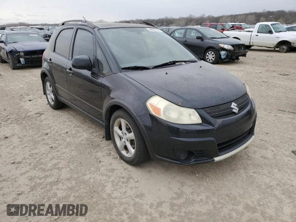 2007 Suzuki SX4 with VIN JS2YB413075100843, listed as a Copart auction lot 48932125 with 209,663 mi miles and Salvage Title. Bid and sale history available at carsss.com. Image 4.