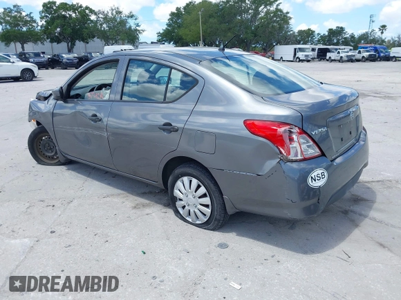 2016 Nissan Versa S Plus with VIN 3N1CN7APXGL834974, listed as a IAAI auction lot 42040289 with 53,092 mi miles. Bid and sale history available at carsss.com. Image 3.