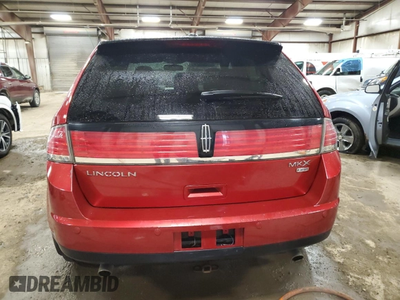 2010 Lincoln MKX with VIN 2LMDJ8JC0ABJ30320, listed as a Copart auction lot 49282215 with 158,048 mi miles and Clean Title. Bid and sale history available at DreamBid. Image 6.