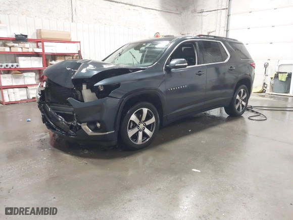 2019 Chevrolet Traverse LT Leather with VIN 1GNEVHKW7KJ235958, listed as a IAAI auction lot 41895988 with 79,097 mi miles. Bid and sale history available at carsss.com. Image 2.