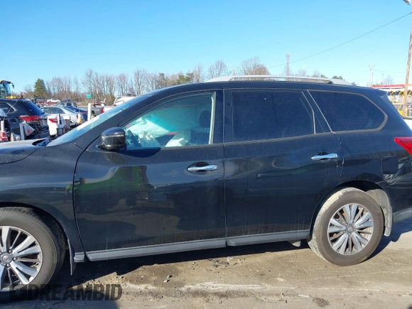 2020 Nissan Pathfinder S with VIN 5N1DR2AN0LC647977, listed as a IAAI auction lot 41442581 with 27,202 mi miles. Bid and sale history available at carsss.com. Image 14.