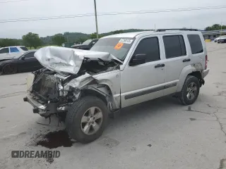 2010 Jeep Liberty Sport with VIN 1J4PN2GK2AW160277, listed as a Copart auction lot 57390135 with 218,362 mi miles and Salvage title. Bid and sale history available at DreamBid. Image 1.