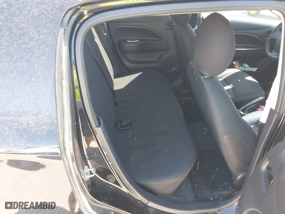 2015 Mitsubishi Mirage DE with VIN ML32A3HJ3FH058864, listed as a IAAI auction lot 41808337 with 160,185 mi miles. Bid and sale history available at carsss.com. Image 8.