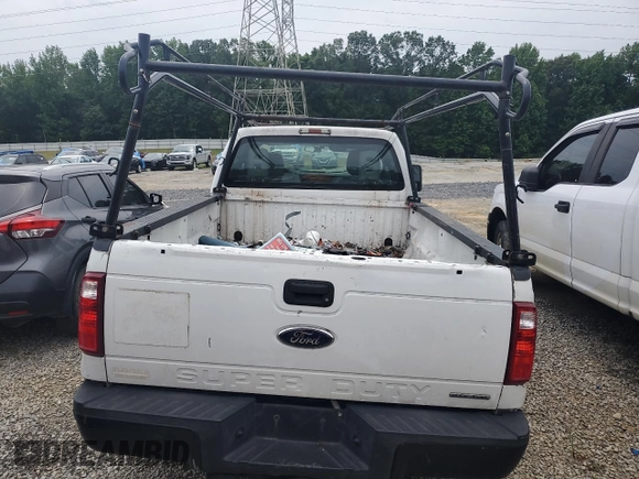 2016 Ford F-250 XLT with VIN 1FT7X2A65GED45000, listed as a Copart auction lot 56335805 with 155,571 mi miles and Salvage title. Bid and sale history available at DreamBid. Image 6.