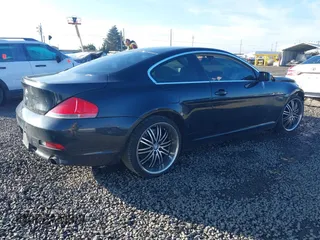 2006 BMW 6 Series 650Ci with VIN WBAEH13436CR50666, listed as a IAAI auction lot 41263683 with 1 mi miles. Bid and sale history available at carsss.com. Image 4.