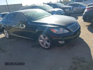 2010 Lexus LS 460 with VIN JTHBL5EFXA5095406, listed as a IAAI auction lot 41135894 with 181,132 mi miles. Bid and sale history available at carsss.com. Image 1.