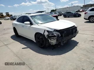 2014 Nissan Maxima SV with VIN 1N4AA5AP3EC467676, listed as a Copart auction lot 56574015 with 158,612 mi miles and Salvage title. Bid and sale history available at DreamBid. Image 13.