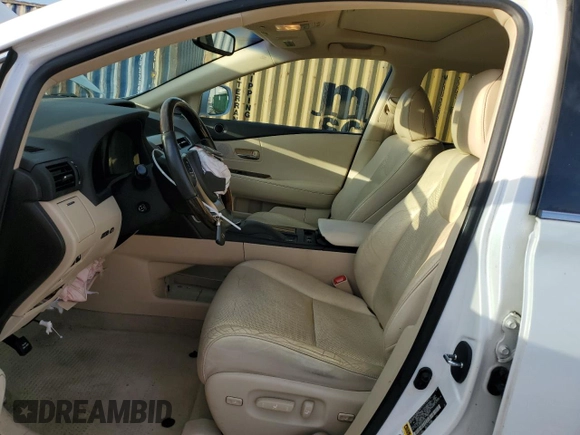 2013 Lexus RX 350 with VIN 2T2ZK1BA9DC103292, listed as a Copart auction lot 63249865 with 122,845 mi miles and Salvage title. Bid and sale history available at DreamBid. Image 7.