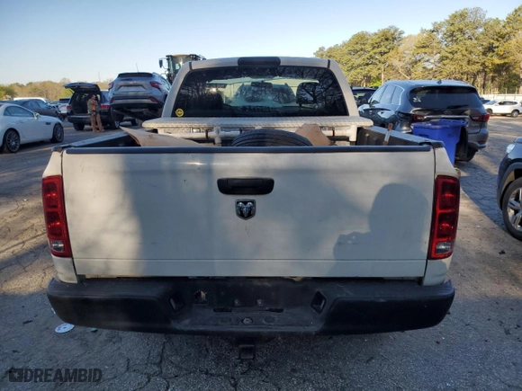 2005 Dodge Ram 1500 ST with VIN 1D7HA16K45J651413, listed as a Copart auction lot 50664925 with 128,636 mi miles and Clean Title. Bid and sale history available at carsss.com. Image 6.
