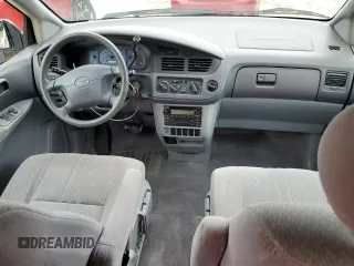 2002 Toyota Sienna CE with VIN 4T3ZF19C02U443501, listed as a Copart auction lot 79416604 with 81,685 mi miles and Salvage Title. Bid and sale history available at carsss.com. Image 8.