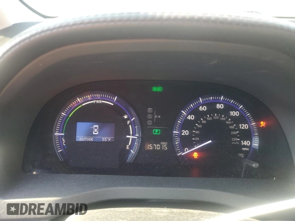 2010 Lexus HS 250h with VIN JTHBB1BAXA2021361, listed as a Copart auction lot 80203214 with 157,015 mi miles and Salvage Title. Bid and sale history available at DreamBid. Image 9.