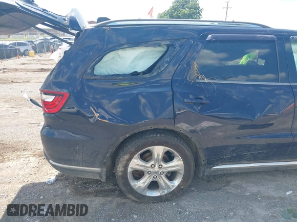 2014 Dodge Durango Limited with VIN 1C4RDHDG0EC502286, listed as a IAAI auction lot 42610752 with 190,895 mi miles and . Bid and sale history available at DreamBid. Image 17.