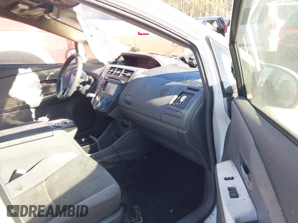2013 Toyota Prius Two with VIN JTDZN3EU6D3212895, listed as a IAAI auction lot 41854065 with Not Provided miles and . Bid and sale history available at carsss.com. Image 5.