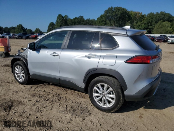 2022 Toyota Corolla Cross LE with VIN 7MUCAAAG0NV010646, listed as a Copart auction lot 72151744 with 59,273 mi miles and Salvage title. Bid and sale history available at DreamBid. Image 2.