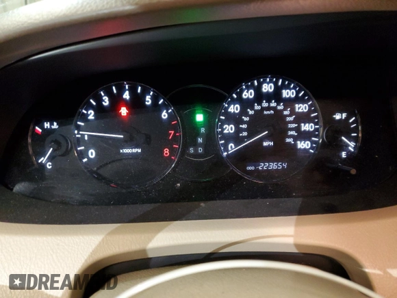 2007 Toyota Avalon XL with VIN 4T1BK36B27U193232, listed as a Copart auction lot 51979165 with 233,654 mi miles and Salvage Title. Bid and sale history available at DreamBid. Image 9.