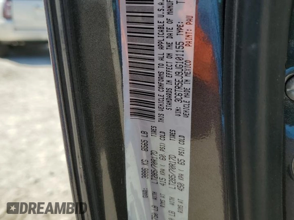 2018 Ram 2500 Power Wagon z VIN 3C6TR5EJ9JG101155, wystawiony jako Copart lot #48974785 z przebiegiem 78 006 mil mil oraz Szkoda całkowita • Salvage title. Historia ofert i sprzedaży dostępna na DreamBid. Obrazek 14.