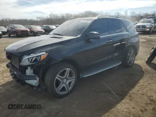 2016 Mercedes-Benz GLE 400 with VIN 4JGDA5GB2GA729393, listed as a Copart auction lot 44413265 with 119,061 mi miles and Salvage title. Bid and sale history available at DreamBid. Image 1.