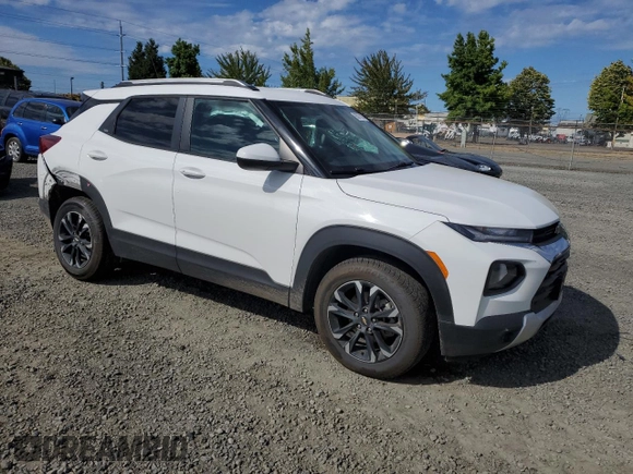 2021 Chevrolet TrailBlazer LT with VIN KL79MRSL1MB165604, listed as a Copart auction lot 68071014 with 57,814 mi miles and Salvage Title. Bid and sale history available at DreamBid. Image 4.