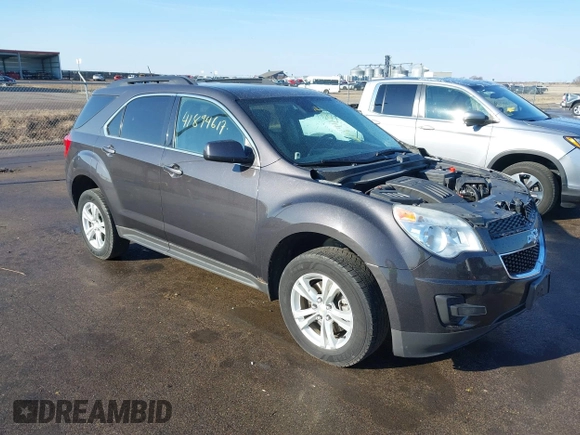 2015 Chevrolet Equinox LT with VIN 2GNFLFEK5F6221308, listed as a IAAI auction lot 41894617 with 112,088 mi miles. Bid and sale history available at carsss.com. Image 1.