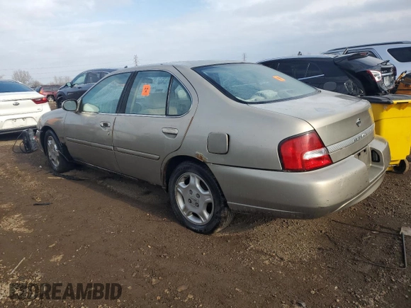 2001 Nissan Altima GXE with VIN 1N4DL01D71C207968, listed as a Copart auction lot 85473544 with 0 mi miles and Salvage Title. Bid and sale history available at carsss.com. Image 2.