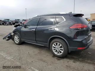 2020 Nissan Rogue SV with VIN JN8AT2MV8LW122608, listed as a Copart auction lot 50963965 with 76,499 mi miles and Salvage Title. Bid and sale history available at carsss.com. Image 2.