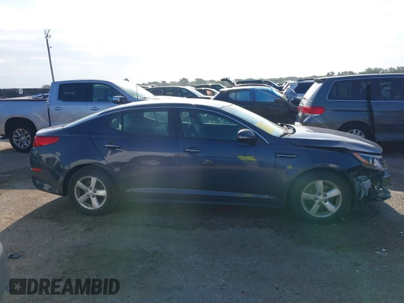 2015 Kia Optima LX with VIN KNAGM4A71F5568868, listed as a IAAI auction lot 42431920 with 138,217 mi miles and . Bid and sale history available at DreamBid. Image 13.