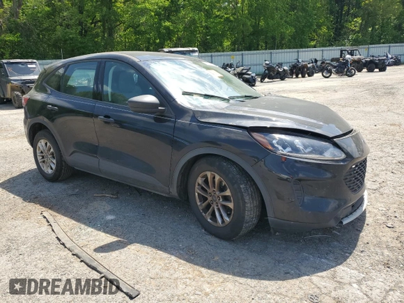 2022 Ford Escape S with VIN 1FMCU0F6XNUA09720, listed as a Copart auction lot 52830135 with Not provided miles and Salvage title. Bid and sale history available at DreamBid. Image 4.