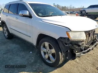 2013 Jeep Grand Cherokee Overland with VIN 1C4RJECT7DC612613, listed as a Copart auction lot 86320744 with 139,111 mi miles and Salvage Title. Bid and sale history available at carsss.com. Image 10.
