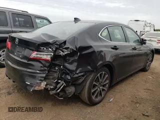 2020 Acura TLX with VIN 19UUB2F33LA001894, listed as a Copart auction lot 56940905 with 58,248 mi miles and Salvage title. Bid and sale history available at DreamBid. Image 3.
