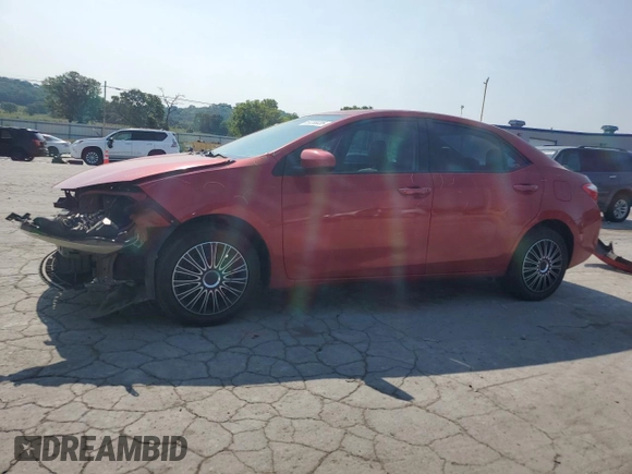 2016 Toyota Corolla L with VIN 5YFBURHEXGP397721, listed as a Copart auction lot 59288035 with 71,889 mi miles and Salvage title. Bid and sale history available at DreamBid. Image 1.