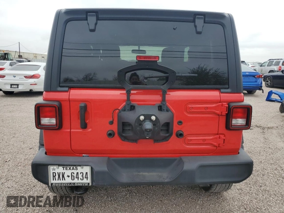 2021 Jeep Wrangler 80th Anniversary with VIN 1C4GJXAN1MW818256, listed as a Copart auction lot 84549944 with 12,060 mi miles and Clean Title. Bid and sale history available at DreamBid. Image 6.