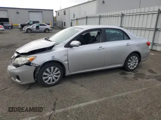 2013 Toyota Corolla L with VIN 5YFBU4EE3DP219605, listed as a Copart auction lot 50615255 with 140,168 mi miles and Salvage Title. Bid and sale history available at DreamBid. Image 1.