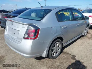 2011 Nissan Sentra 2.0 SR with VIN 3N1AB6AP6BL625508, listed as a IAAI auction lot 41594490 with 284,956 mi miles. Bid and sale history available at carsss.com. Image 4.