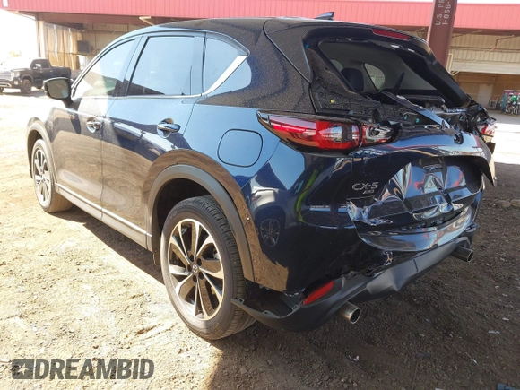 2023 Mazda CX-5 2.5 S Premium Plus Package with VIN JM3KFBEM3P0125736, listed as a IAAI auction lot 41578619 with 18,560 mi miles. Bid and sale history available at carsss.com. Image 3.