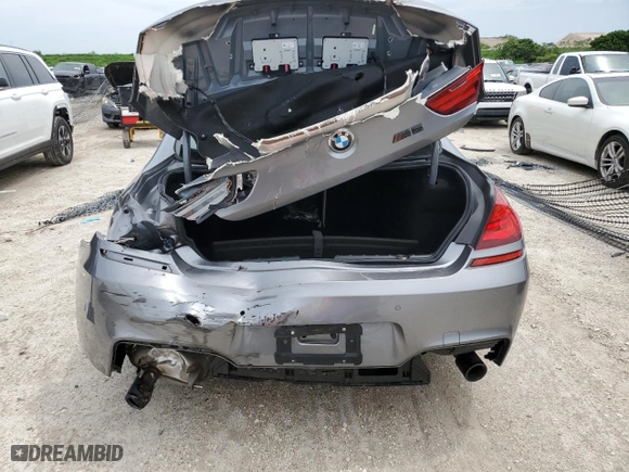 2019 BMW 6 Series 640i with VIN WBA6D0C50KG853107, listed as a Copart auction lot 61821333 with 37,188 mi miles. Bid and sale history available at carsss.com. Image 6.