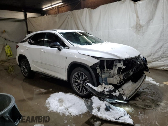 2022 Lexus RX 350 F Sport с VIN 2T2SZMDA5NC320822, выставлен на аукционе Copart как лот 88775795 с пробегом 33 559 миль миль и Списание • Salvage title. История ставок и продаж доступна на DreamBid. Изображение 4.