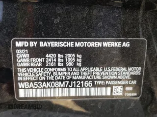 2021 BMW 2 Series 228i with VIN WBA53AK08M7J12166, listed as a Copart auction lot 72882853 with 26,967 mi miles. Bid and sale history available at carsss.com. Image 12.