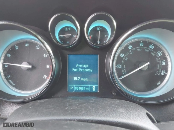 2014 Buick Verano with VIN 1G4PP5SK0E4128661, listed as a IAAI auction lot 41908441 with 84,084 mi miles. Bid and sale history available at carsss.com. Image 7.