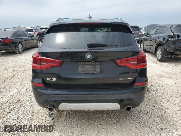 2019 BMW X3 sDrive30i with VIN 5UXTR7C58KLF30724, listed as a Copart auction lot 50880715 with 71,929 mi miles and Clean Title. Bid and sale history available at DreamBid. Image 6.