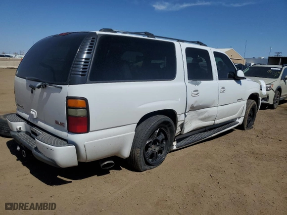 2004 GMC Yukon XL Denali with VIN 1GKFK66U44J258379, listed as a Copart auction lot 52974945 with 167,524 mi miles and Salvage Title. Bid and sale history available at carsss.com. Image 3.