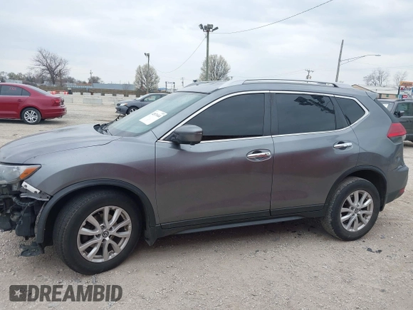 2017 Nissan Rogue SL with VIN 5N1AT2MV9HC887987, listed as a IAAI auction lot 42071444 with 170,906 mi miles and . Bid and sale history available at DreamBid. Image 14.