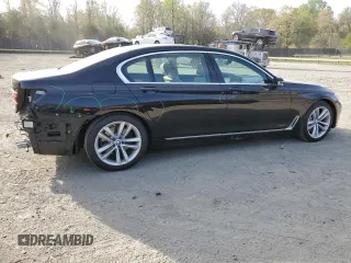2016 BMW 7 Series 750i xDrive with VIN WBA7F2C54GG416180, listed as a Copart auction lot 53436305 with 73,009 mi miles and Salvage Title. Bid and sale history available at carsss.com. Image 3.